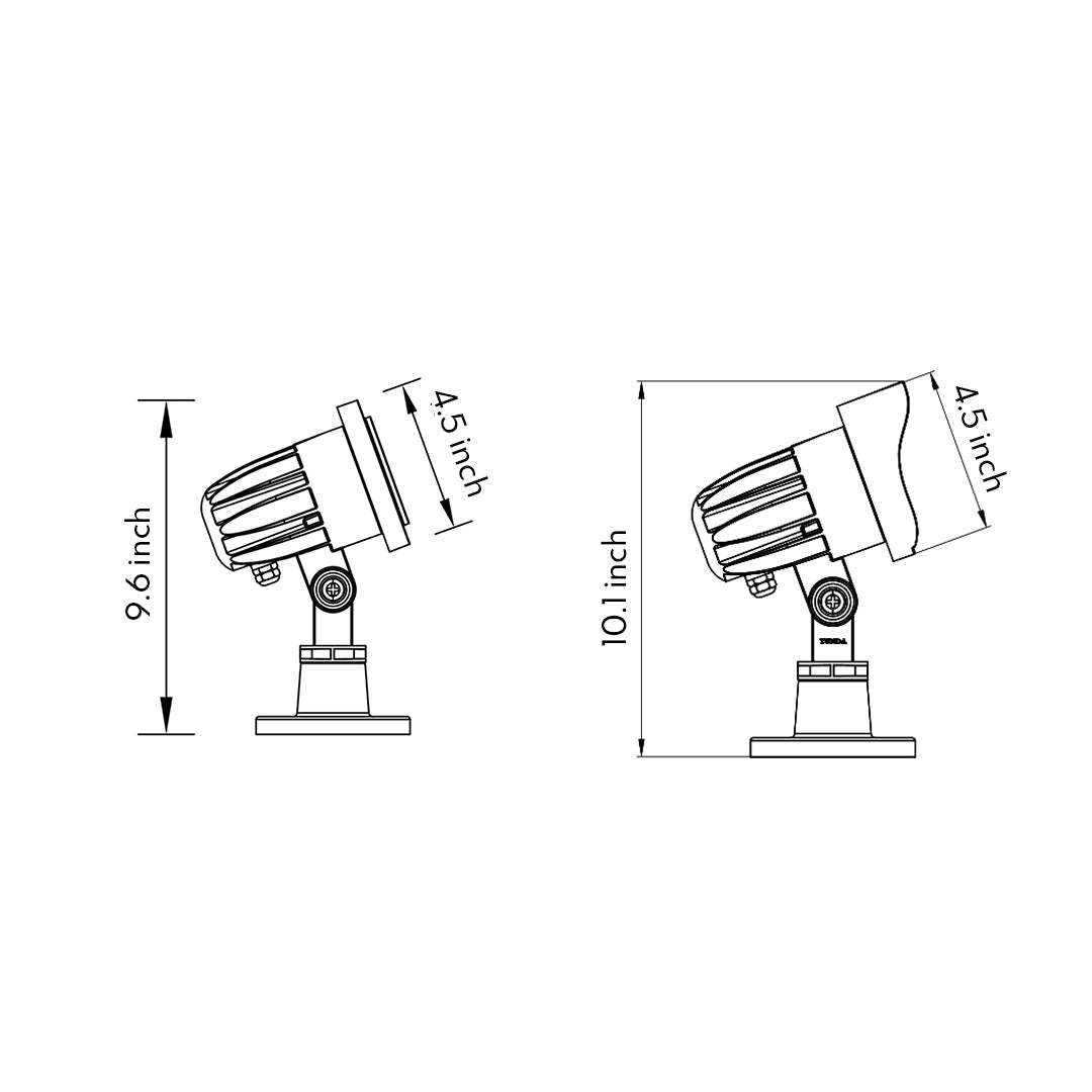 Waterproof High-Quality Spotlight For Outdoor Modern
