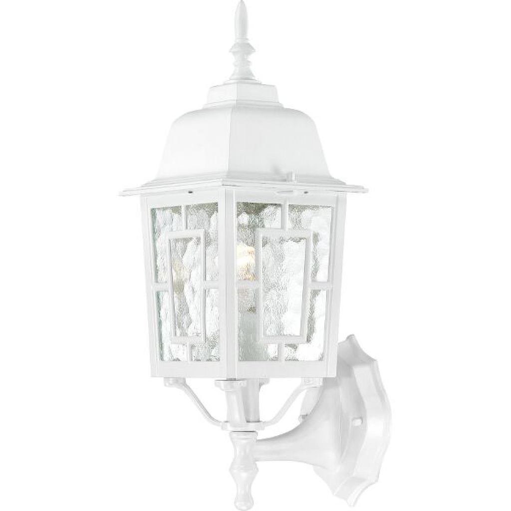 Banyan - 1 Light - 17" Outdoor Wall with Clear Water Glass, Color retail packaging