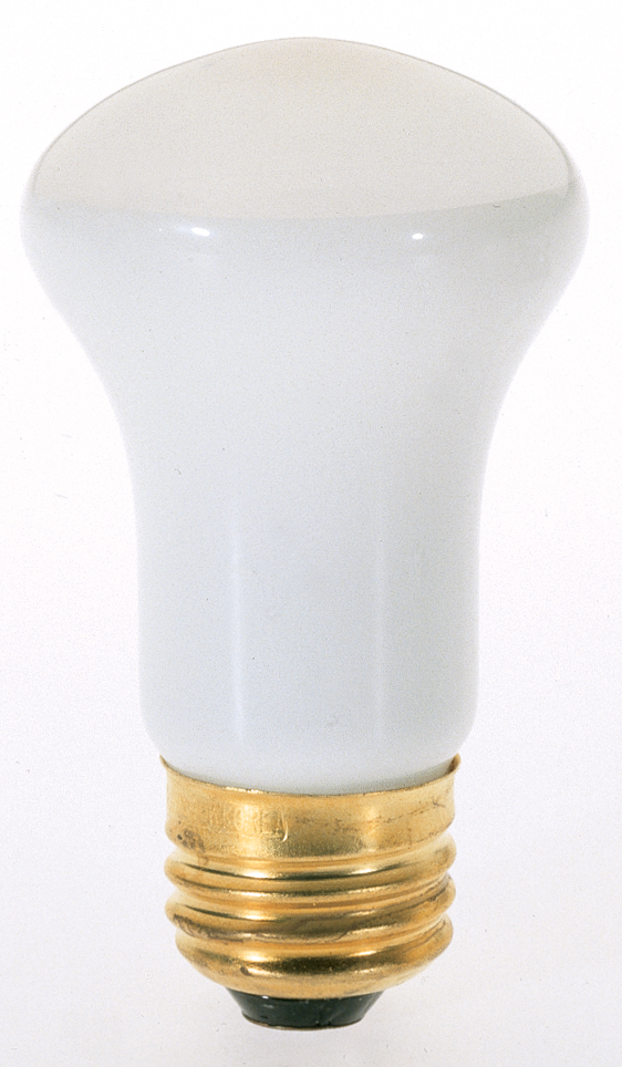 40 Watt R16 Incandescent; Frost; 1500 Average rated hours; 330 Lumens; Medium base; 120 Volt