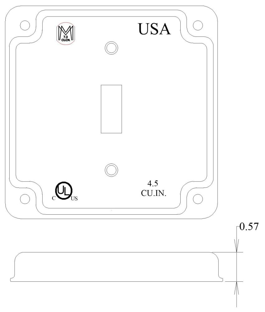 11401, Electrical Box Cover