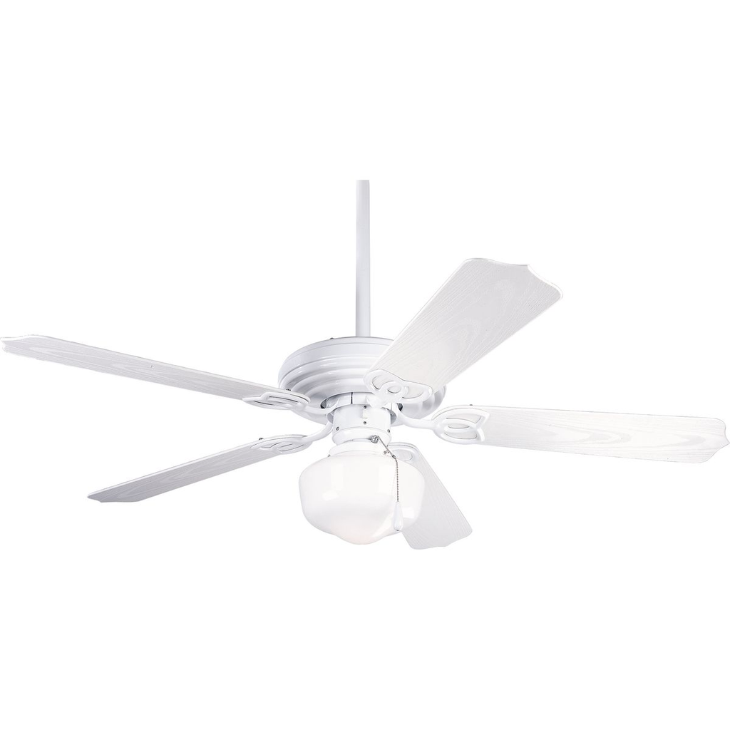 AirPro 52" 5-Blade Indoor/outdoor ceiling fan in White