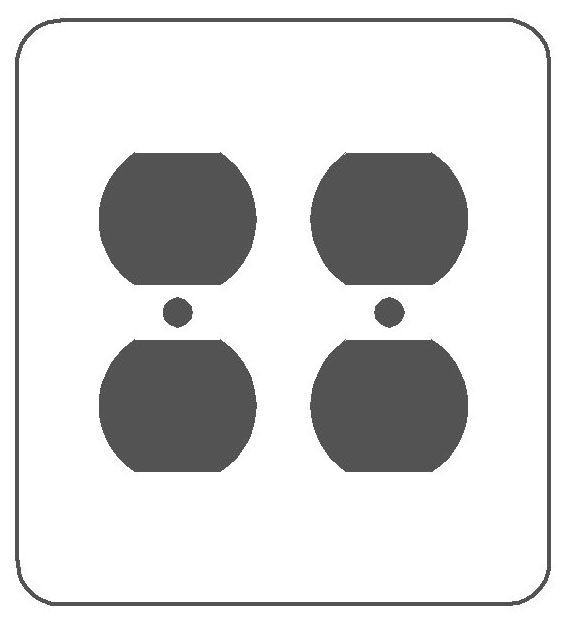 75102, Wallplate