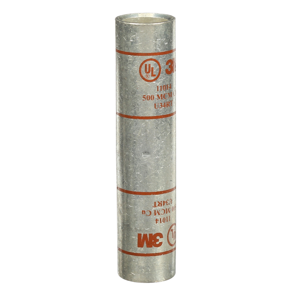3M Scotchlok Copper Long-Barrel Connector 11014, up to 35 kV, 500 kcmil, Brown, 3/Case