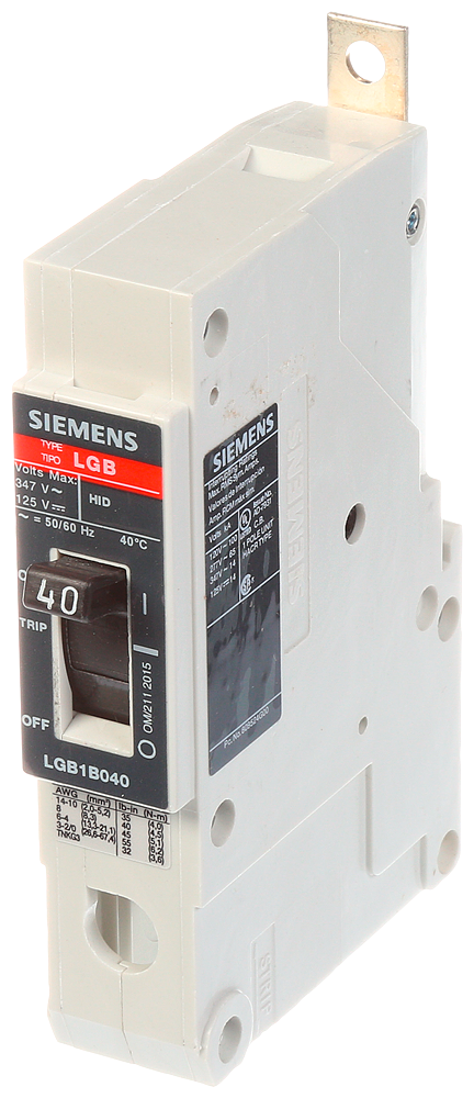 BRKR LGB 40A 1P 277V 65K LD LUG