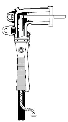 3M 200 Amp Industrial Loadbreak Elbow5810-A-3, 15 kV