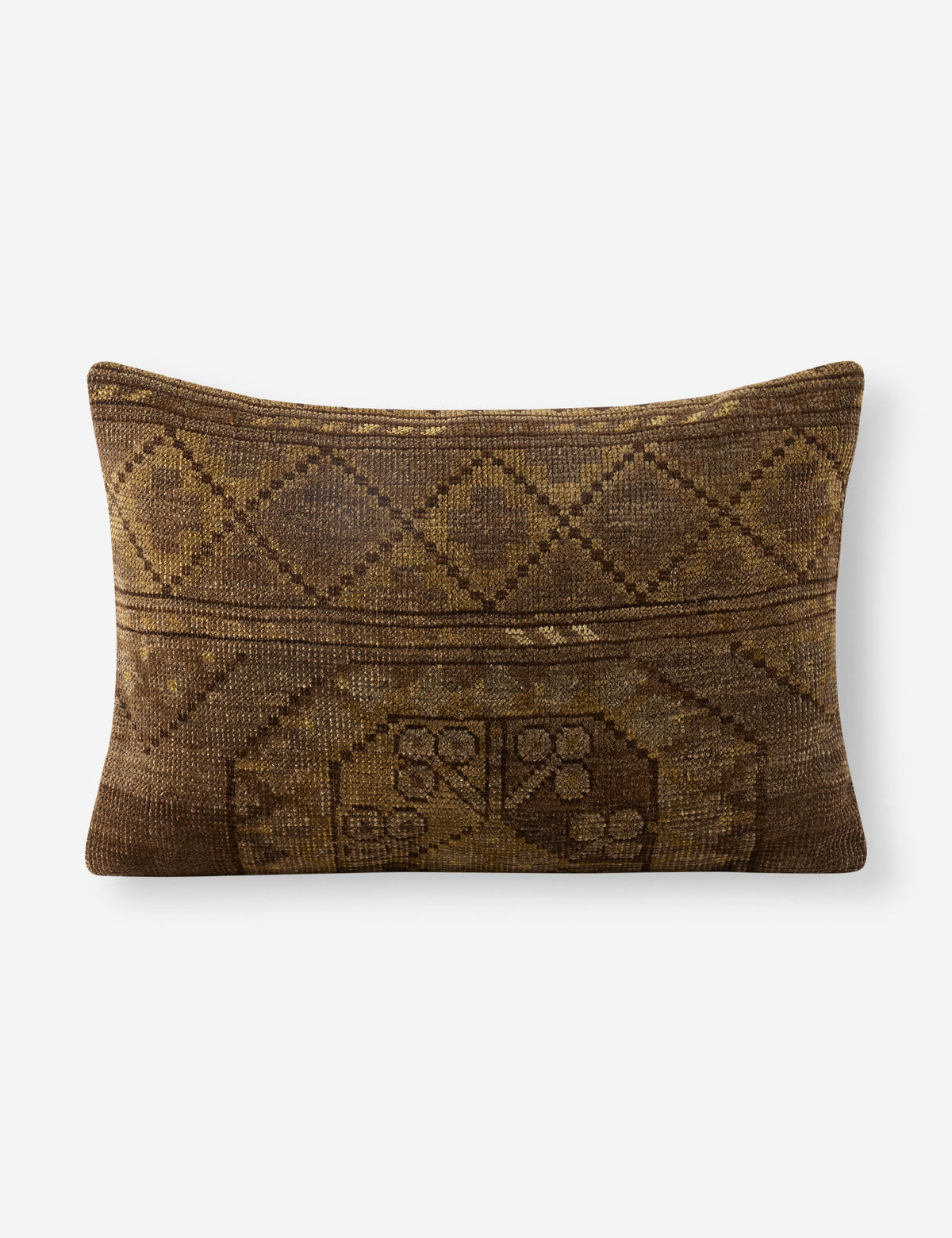 Vintage Lumbar Pillow No. 315, 16" x 24"
