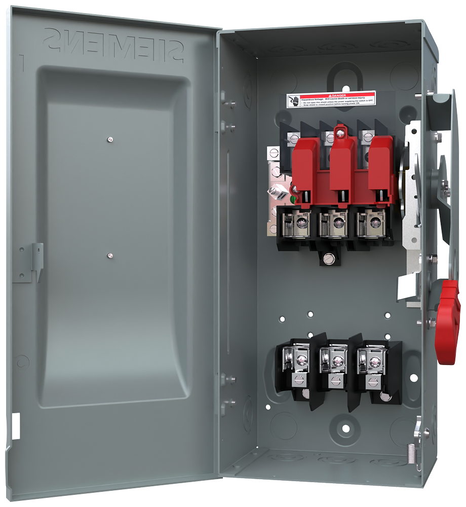 60A 3P 600V 3W FUSED HD TYPE 1