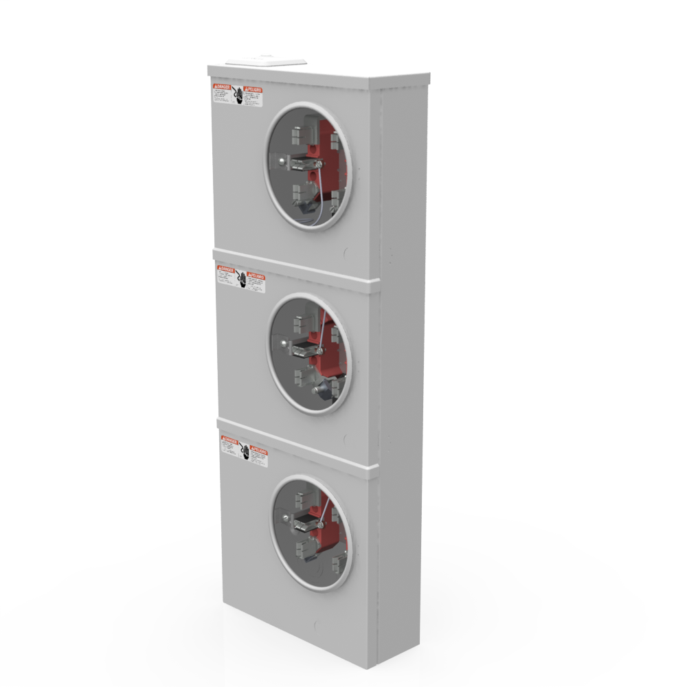 5 Terminal Ringless Small Closing Plate 3 Position 7-8 In Barrel Lock Ground With Bracket Provision