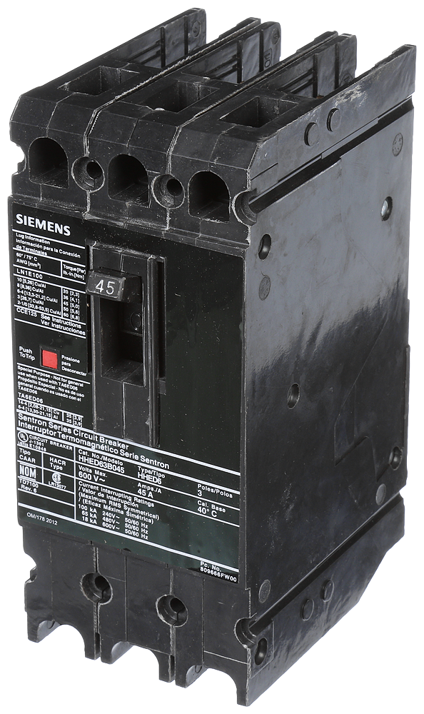 BRKR HHED6 3P 600V 45A