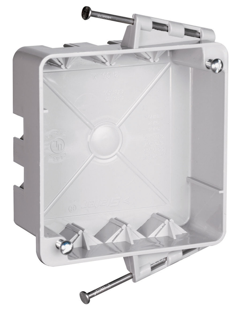 4-in Square box with Threaded Mounting Holes