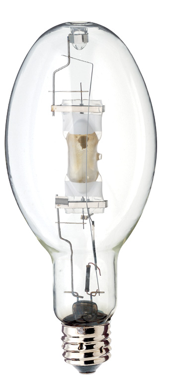 1500 Watt; Metal Halide HID; Mogul base; BT56; Clear; 65 CRI; 4200K