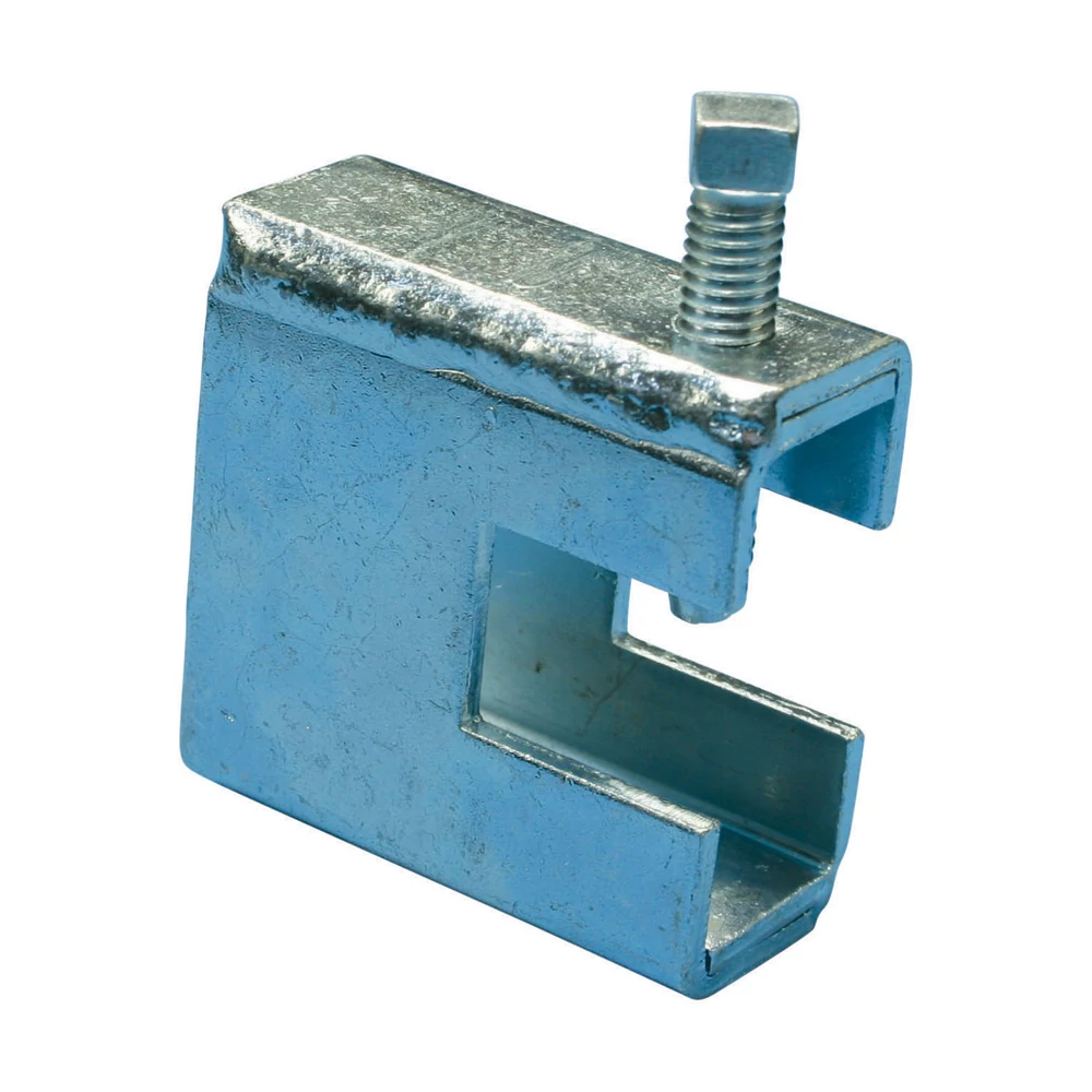 BC13 Welded Beam Clamp, Standard Duty, 1/4" Rod, 7/8" Max Flange