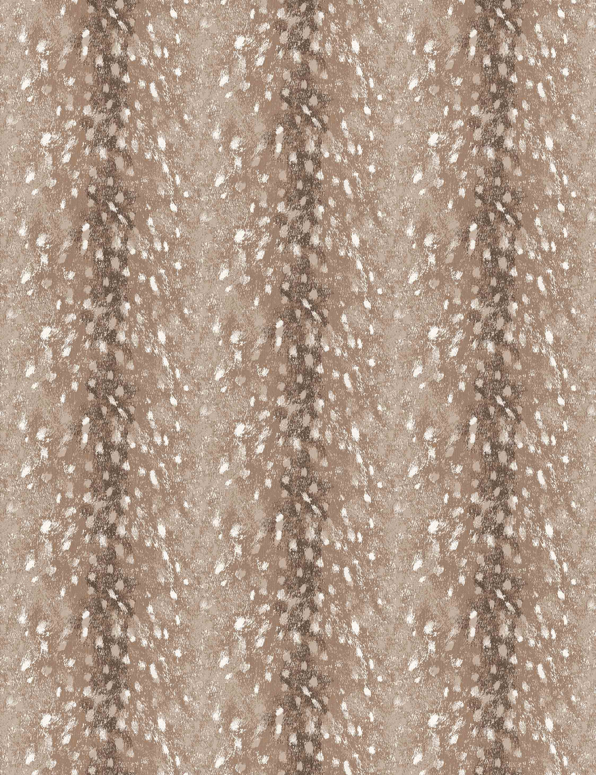 Deer Linen Fabric by Nathan Turner
