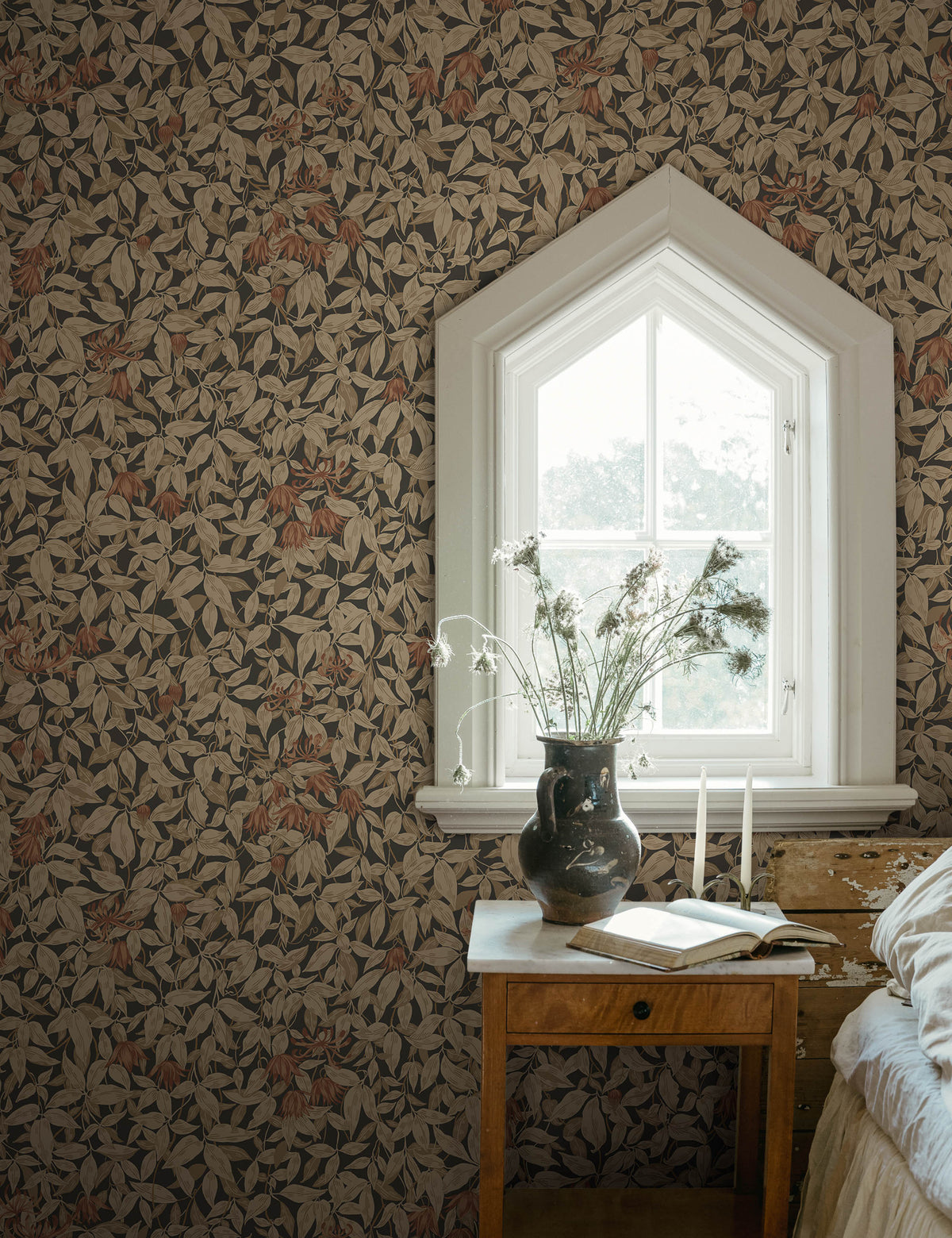 Scalamandre Linnea Wallpaper by Sandberg