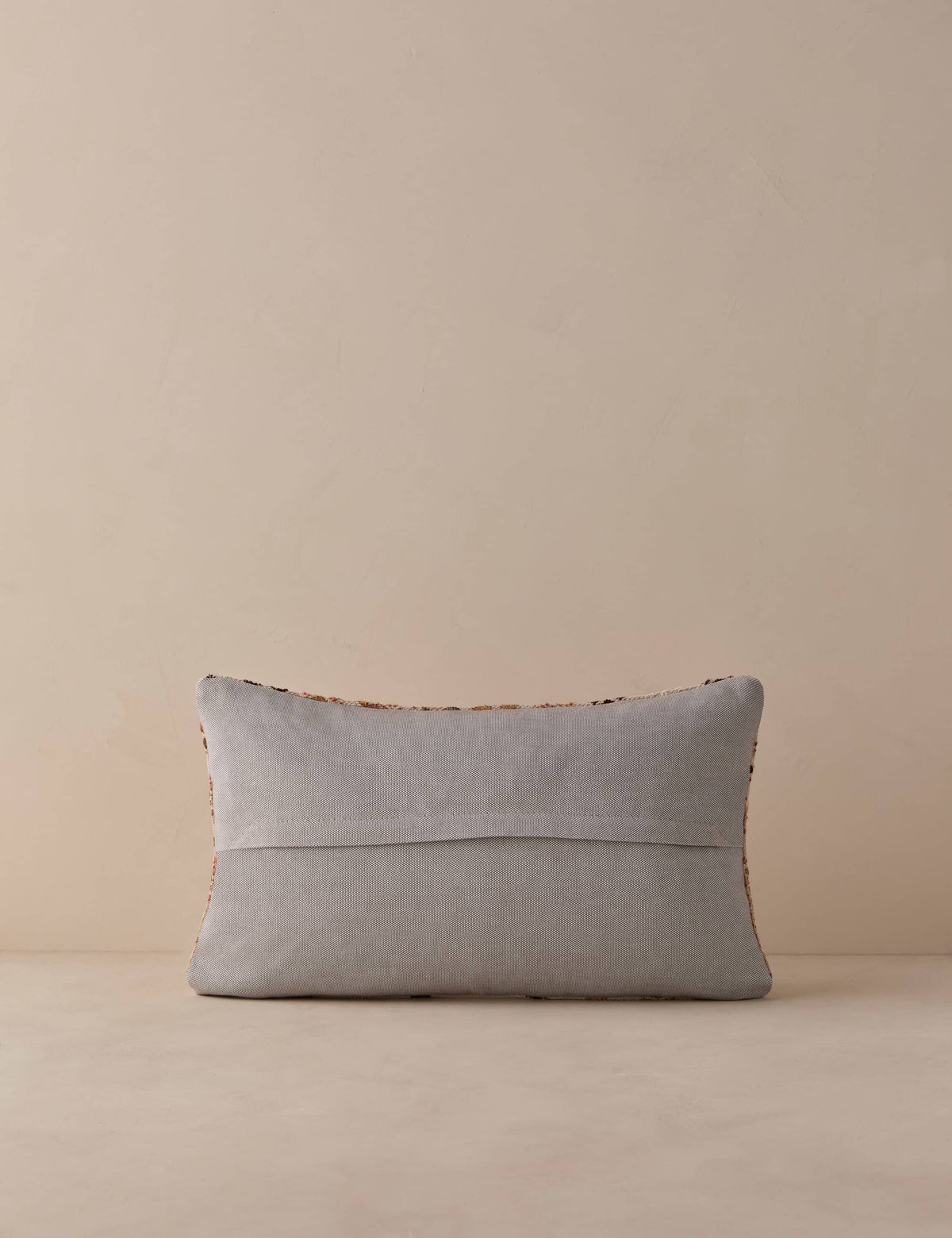 Vintage Lumbar Pillow No. 327, 12" x 20"