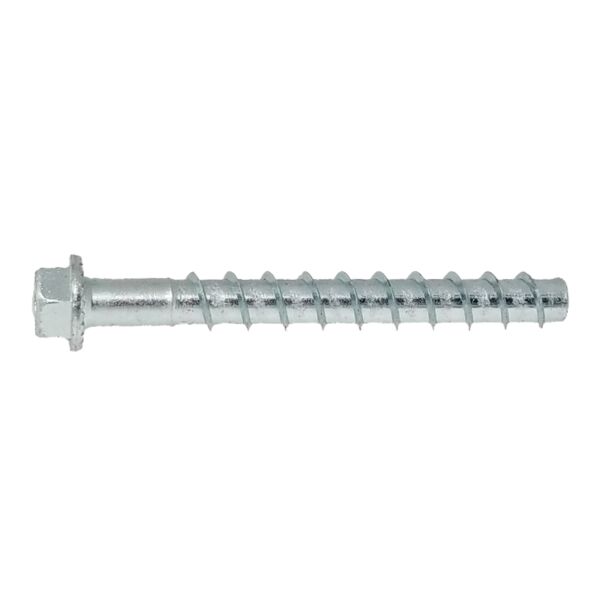 1Sahz12400 Af 1/2 X 4 Hex Head Concrete Screw-Anchor Zinc 25/Box - 100/Ctn