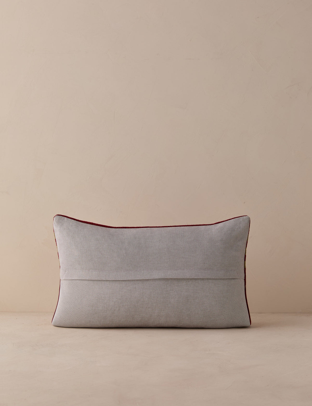 Vintage Lumbar Pillow No. 334, 12" x 20"