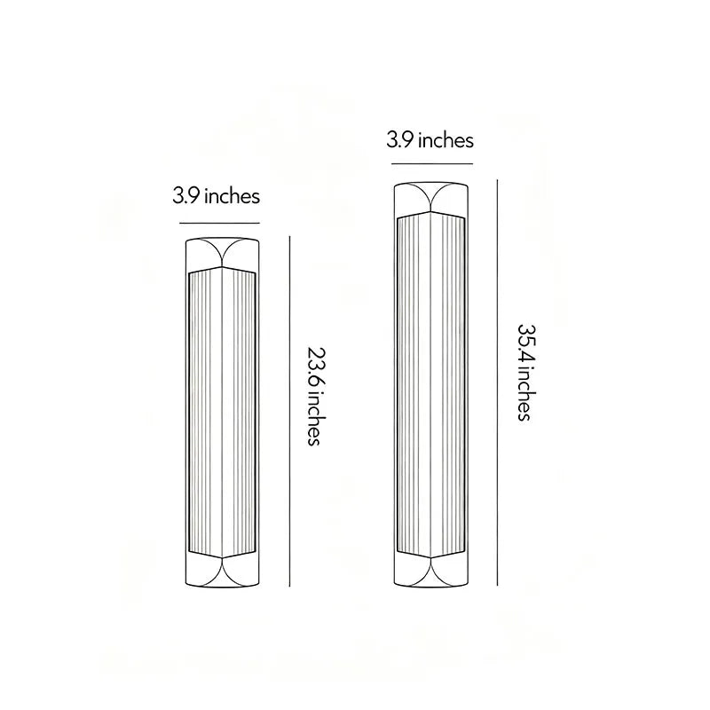 Wall Sconce Outdoor Modern Waterproof Roman Column Light