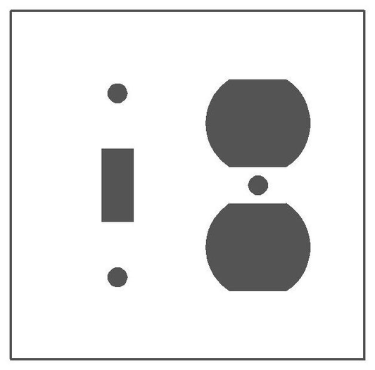 86532, Wallplate