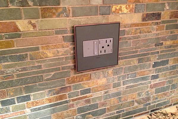 adorne® Tamper-Resistant 15A Duplex Self-Test GFCI Receptacles, Magnesium
