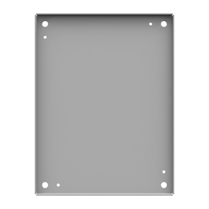 17x13 Back Panel Non UL Listed White Steel