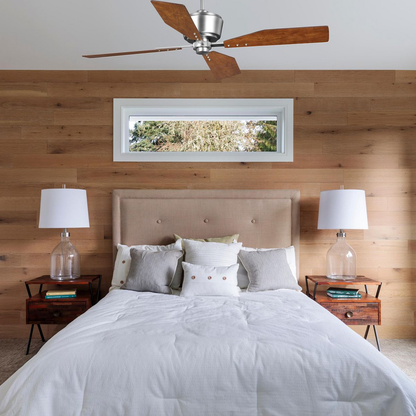 56" Four-Blade Antique nickel ceiling fan