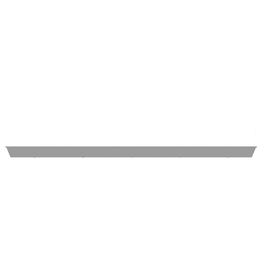 12x120x12 Screw Cover Wireway Type 3R UL Listed Steel No Knockouts ANSI 61 Gray Quad D Knockout For Lock