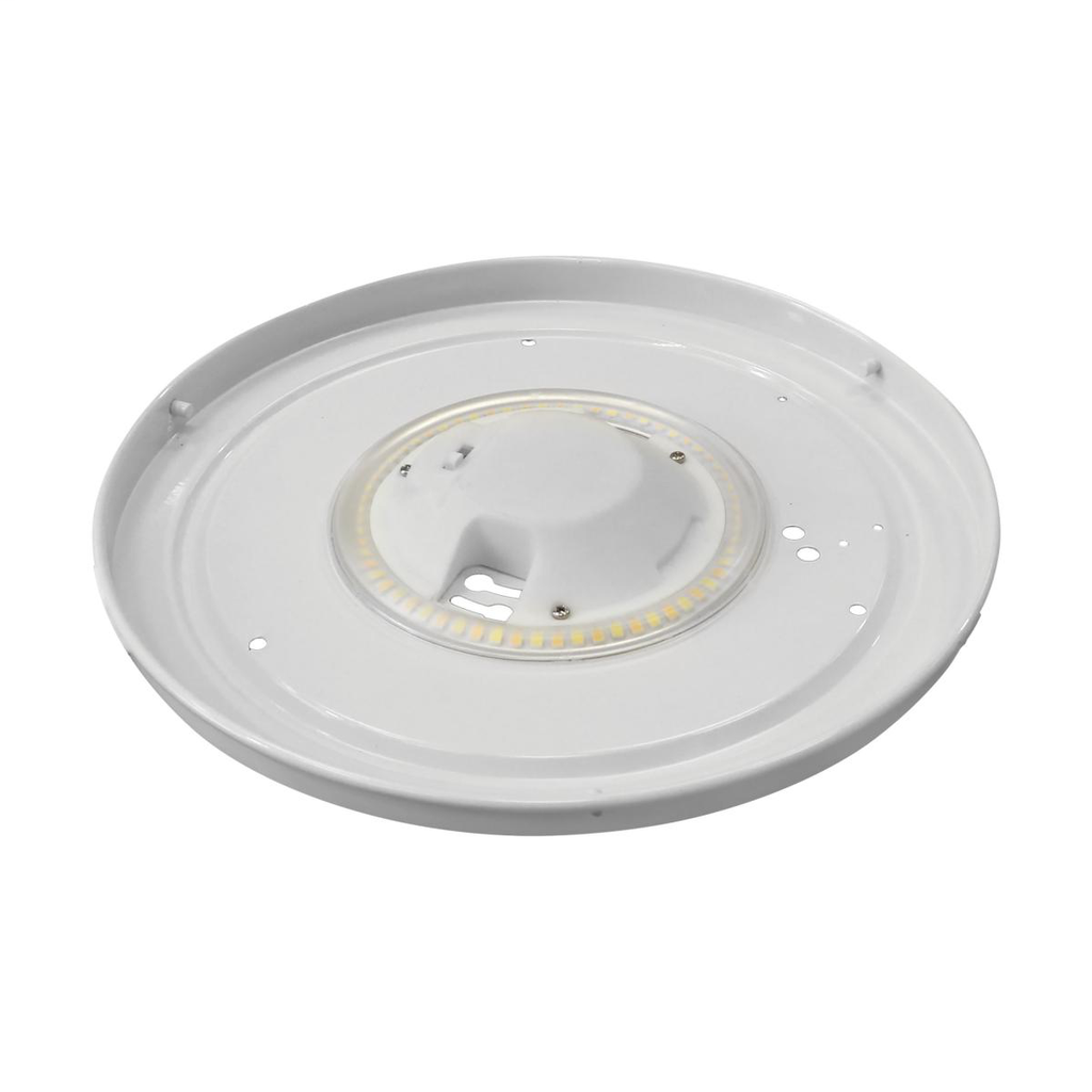 11 inch, Acrylic Round, Flush Mounted, LED Light Fixture, CCT Selectable, White Finish, 120V