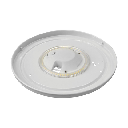 11 inch, Acrylic Round, Flush Mounted, LED Light Fixture, CCT Selectable, White Finish, 120V