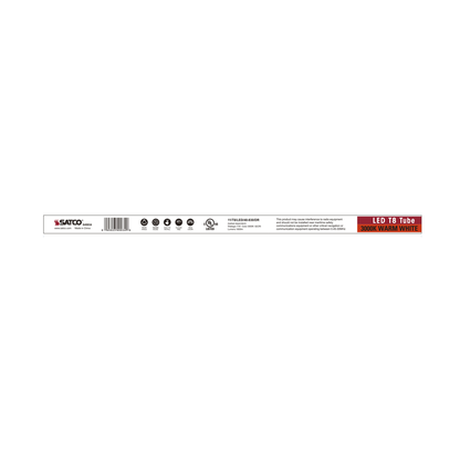 11 Watt; 4 Foot LED T8; Medium Bi Pin base; 3000K; 50000 Average rated hours; 1800 Lumens; Type A; Ballast dependent