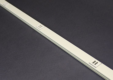3' All USB Steel Plugmold® Multioutlet System
