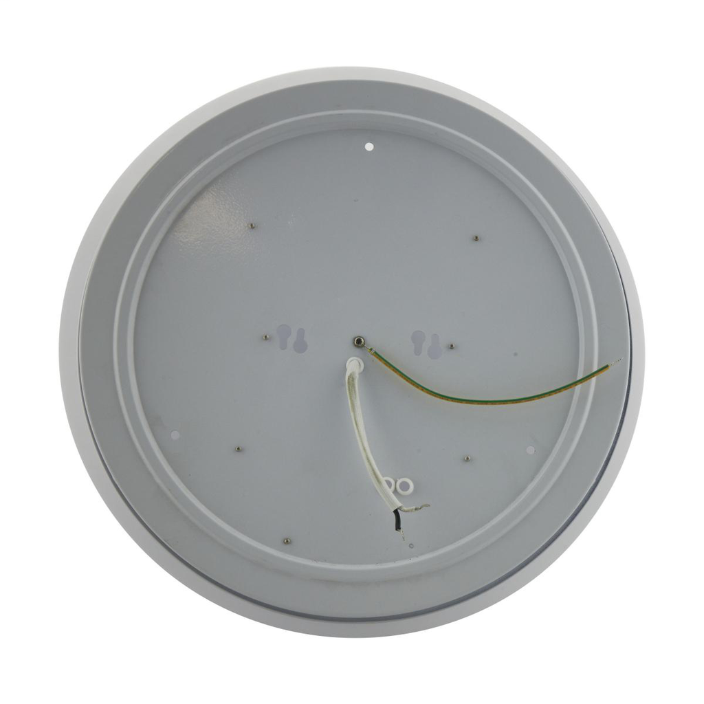 14 inch, Acrylic Round, Flush Mounted, LED Light Fixture, CCT Selectable, White Finish, 120V