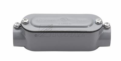 2" EMT & Rigid Combo C Type Aluminum Conduit Bodies with Covers & Gaskets