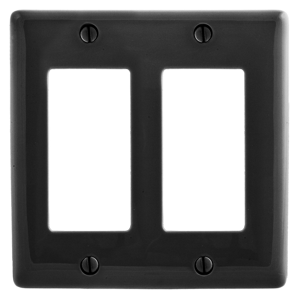 2-Gang Double Decorator Wallplate