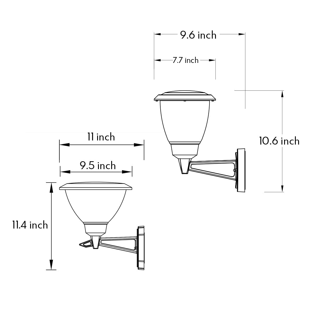 Waterproof Outdoor Modern Wall Lights LED Minimalist Sconce