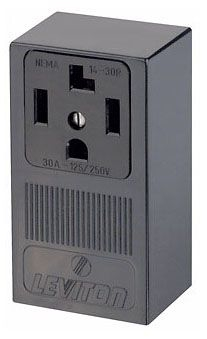 55054, Straight Blade Power Single Receptacle