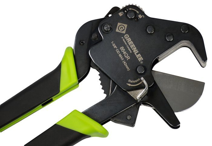 1-1/4 Quick Release Ratcheting PVC Cutter