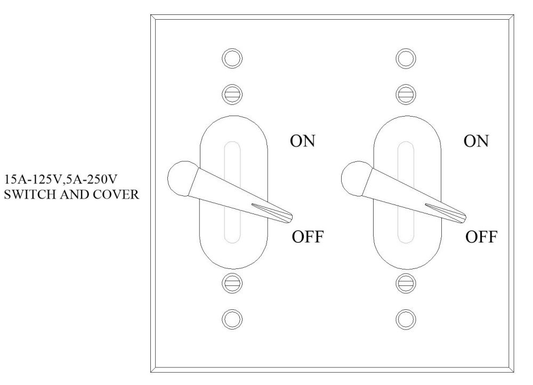 30492, Weatherproof Switch Cover