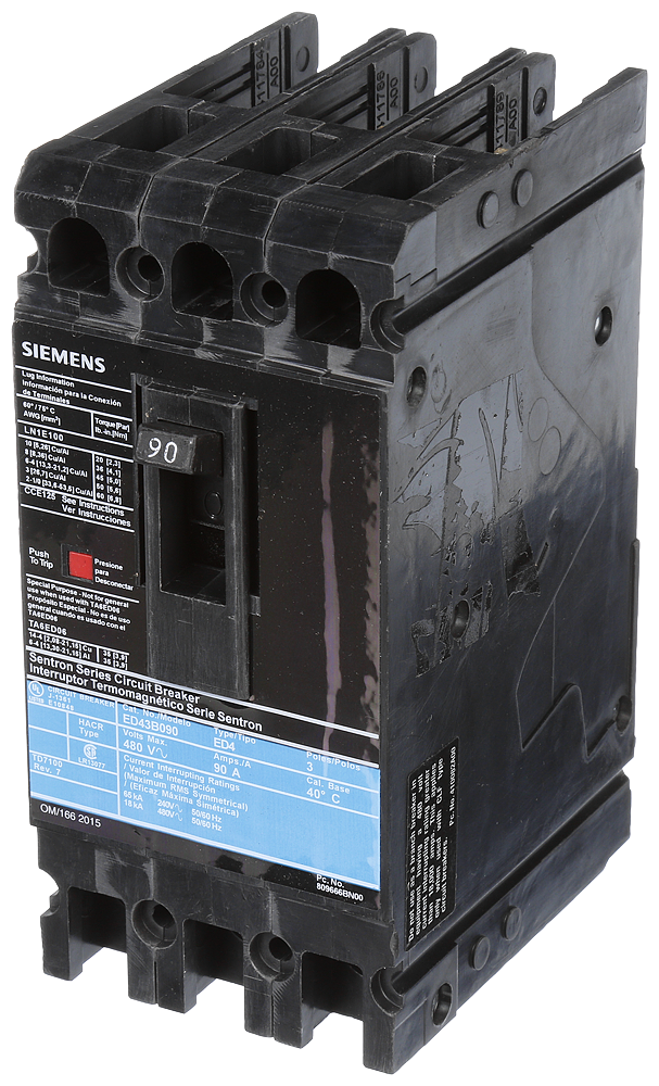 BRKR ED4 3P 480V 90A