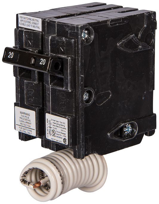 BREAKER 20A 2WIRE 120V BG SWITCH NEUTRAL
