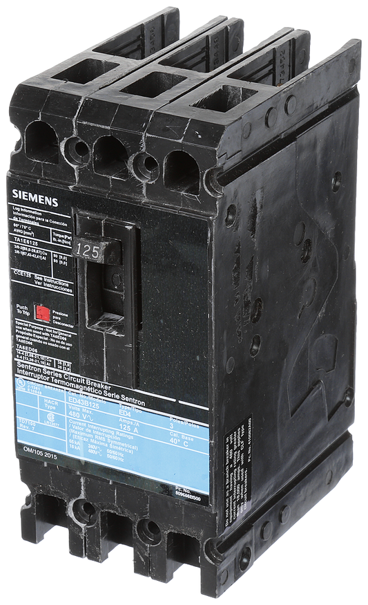 BRKR ED4 3P 480V 125A