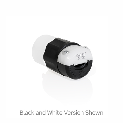 15 Amp, 125 Volt, Straight Blade Connector, Industrial Grade