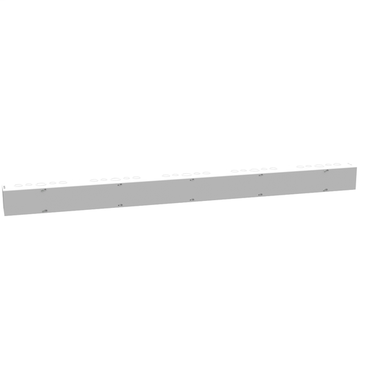 4X60x4 Screw Cover Wireway Type 1 UL Listed Steel Knockouts ANSI 61 Gray