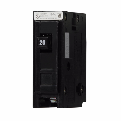 Bolt-on Mount Type BAB Industrial Miniature Circuit Breaker 1-Pole 20 Amp