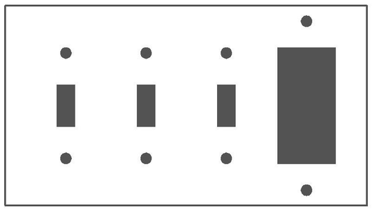 97454, Wallplate