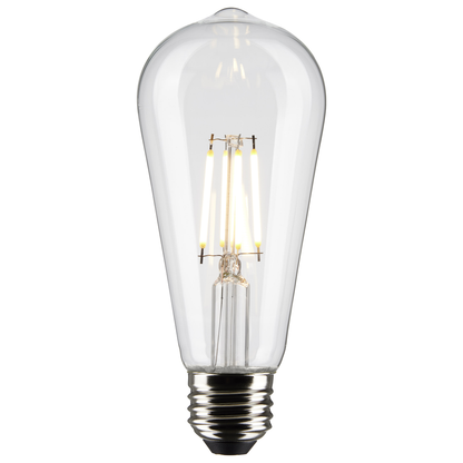5 Watt ST19 LED; Clear; Medium base; 90 CRI; 2700K; 120 Volt