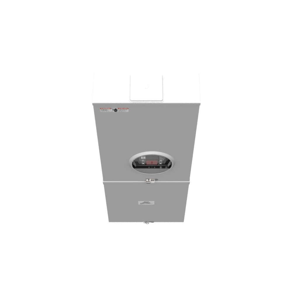 4 Terminal Ringless Large Closing Plate 2-150 Ampere Main Breaker Single Connector Locking 4-600kcmil Long Island Lighting Company