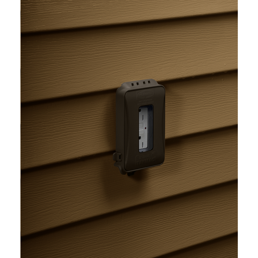 1-Gang Weatherproof In-Use Cover, Expandable, EXTRA DUTY®, Bronze
