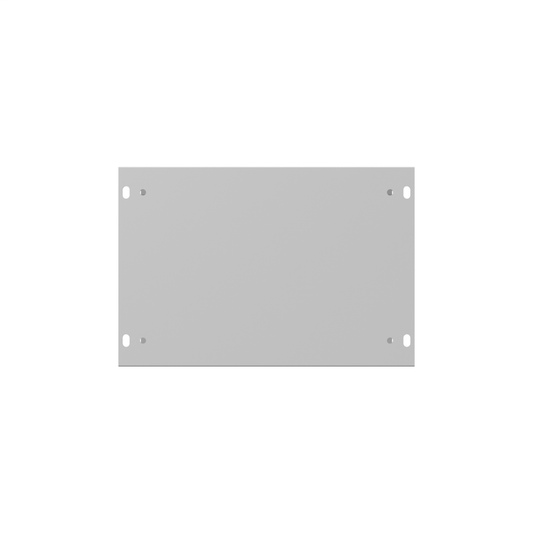 8x12x8 Screw Cover Wireway Type 1 UL Listed Steel Knockouts ANSI 61 Gray