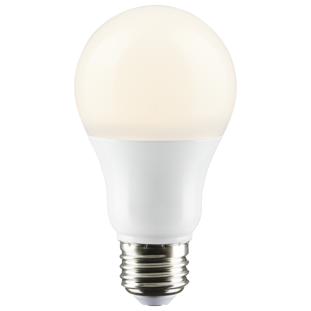 6 Watt; A19 LED; 3500K; Medium base; 220 deg. Beam Angle; 120 Volt